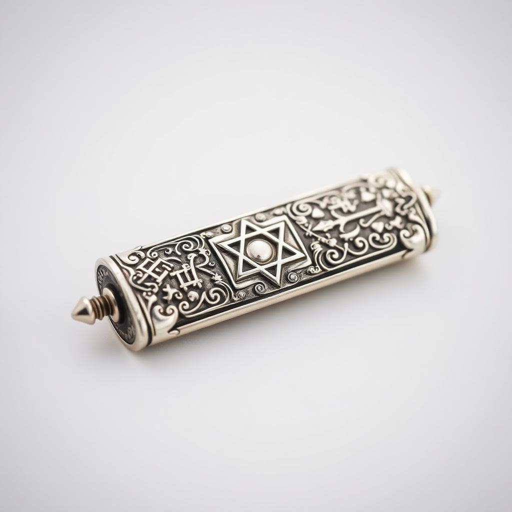 Silver Mezuzah Case